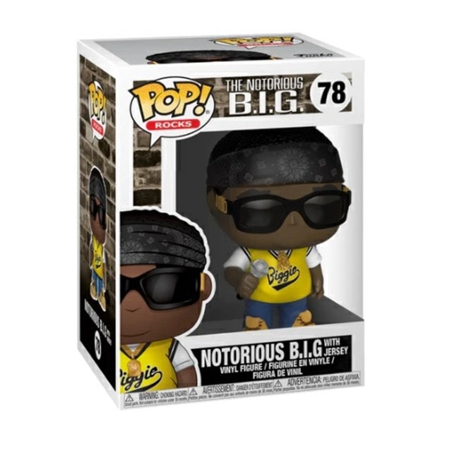Notorious B.I.G. With Jersey 78 Funko Pop Vinyl - 2