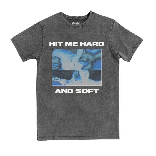 Billie Eilish Hit Me Hard And Soft Grey Tee | HMV Store