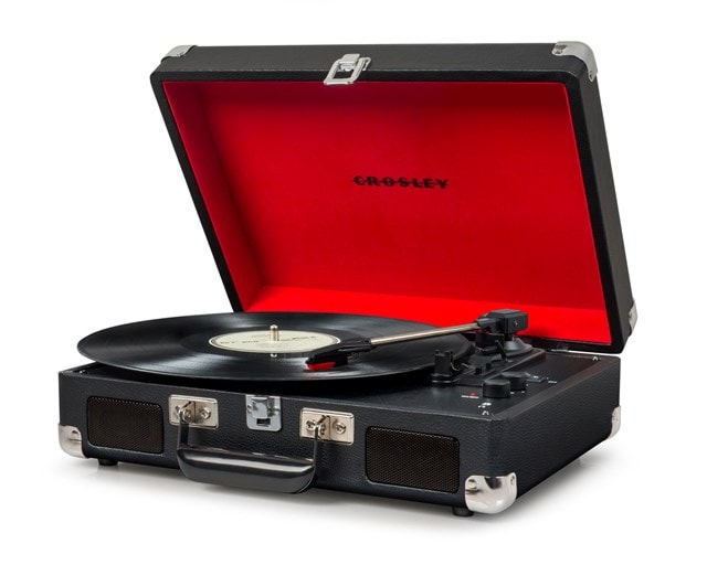 Crosley Cruiser Deluxe Black Turntable - 2