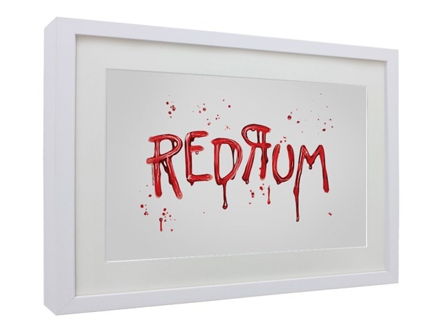 Redrum Mirrored Tin Sign - 2