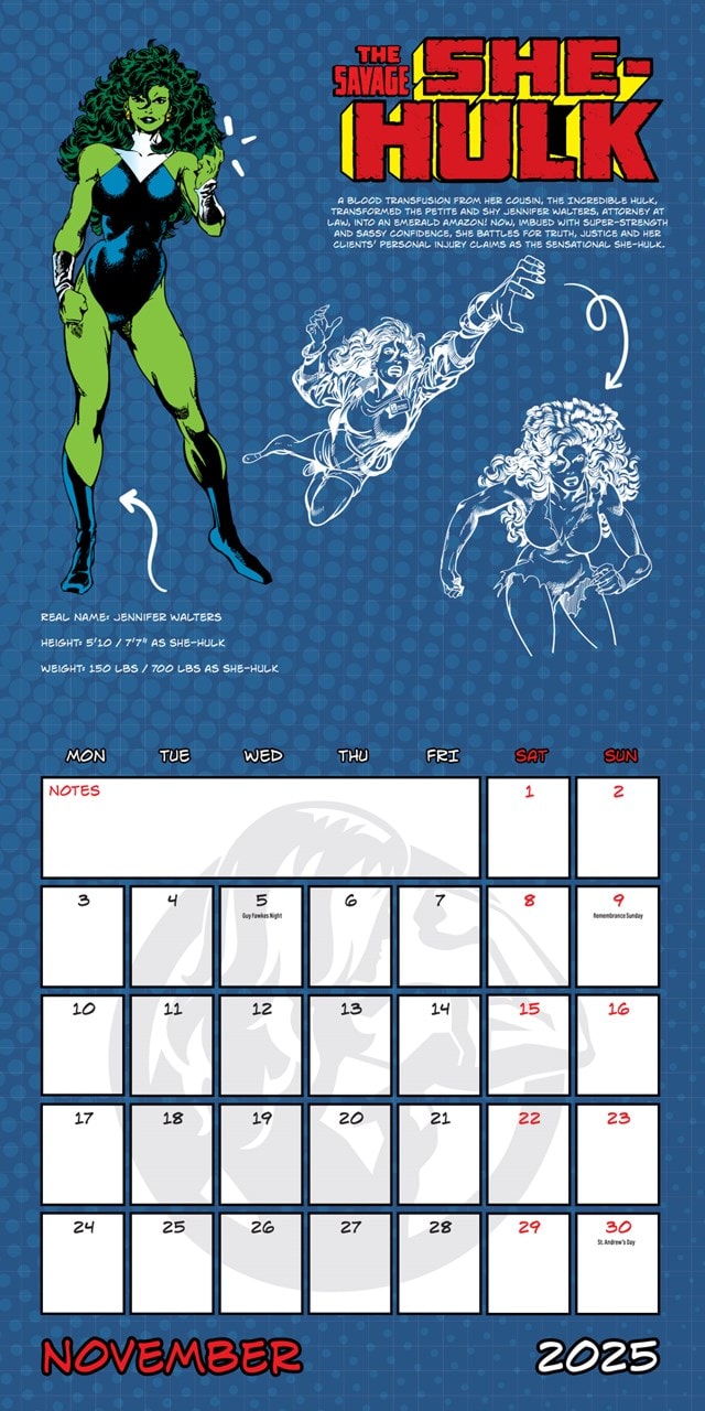 Marvel Comics 2025 Square Calendar - 6