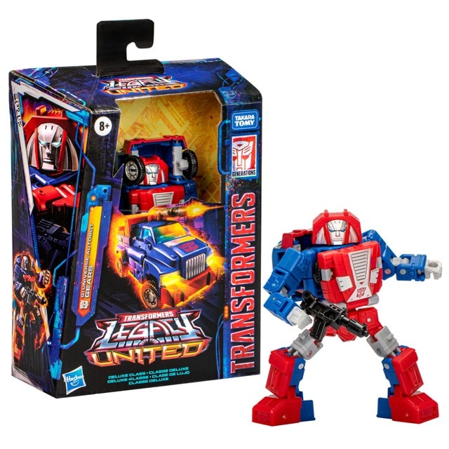 Transformers Legacy United Deluxe Class G1 Universe Autobot Gears Converting Action Figure - 11