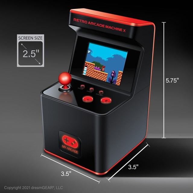 retro arcade machine x