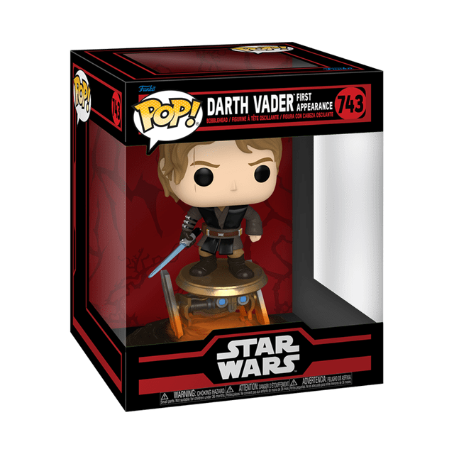 First Appearance Darth Vader Star Wars Dark Side Funko Pop Vinyl Deluxe - 2