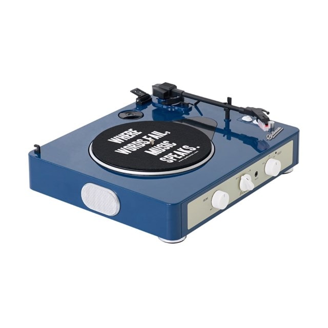 Gadhouse Brad Retro MK II Navy Bluetooth Turntable - 3