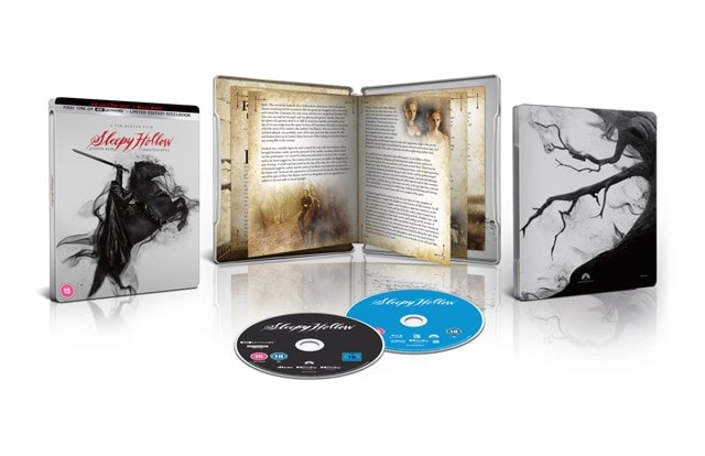 Sleepy Hollow Limited Edition 4k Ultra Hd Steelbook 4k Ultra Hd Blu Ray Free Shipping Over £