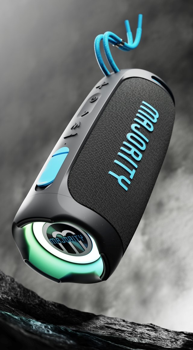 Majority Move M3 Portable Bluetooth Speaker - 6