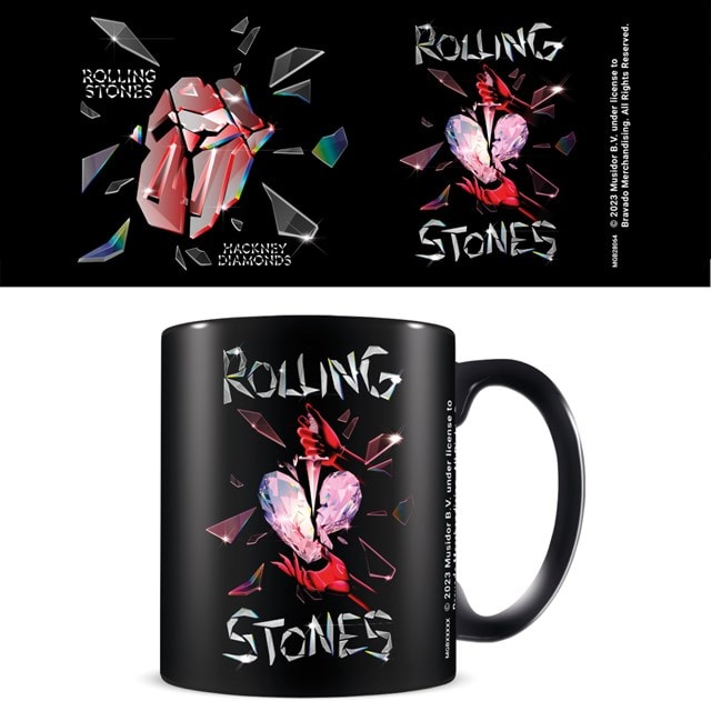 Hackney Diamonds Rolling Stones Hmv Exclusive Black Mug - 1