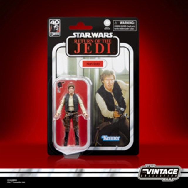 Han Solo Star Wars The Vintage Collection Return of the Jedi 40th Anniversary Action Figure - 5