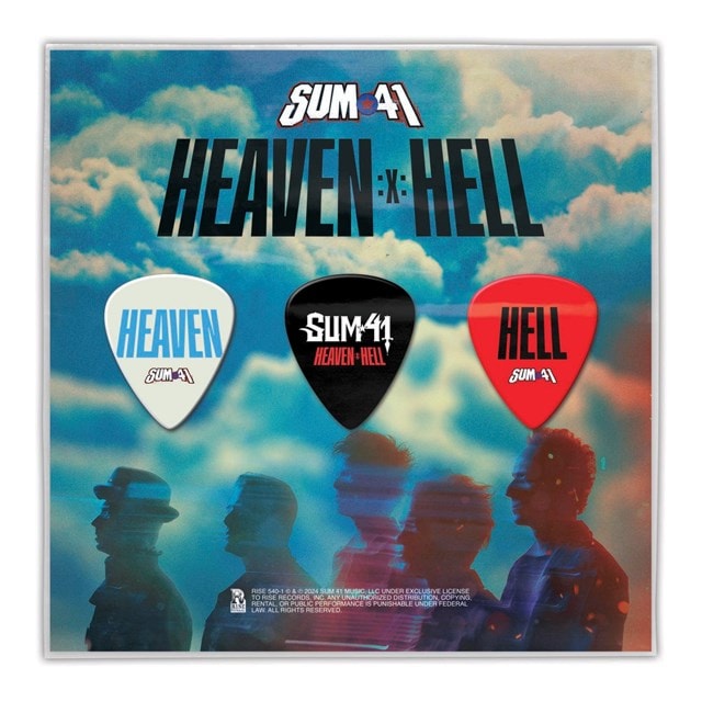Heaven :x: Hell - (hmv Exclusive) Red & Blue with Black Splatter - 2