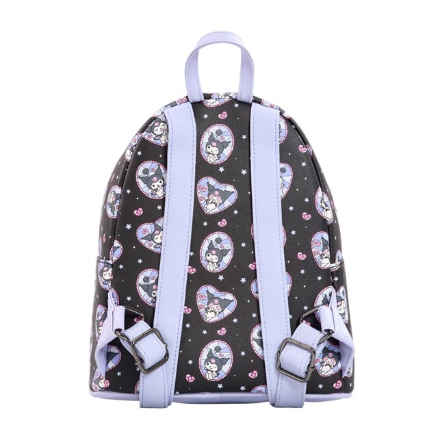 Kuromi Stained Glass Sanrio Loungefly Mini Backpack - 2