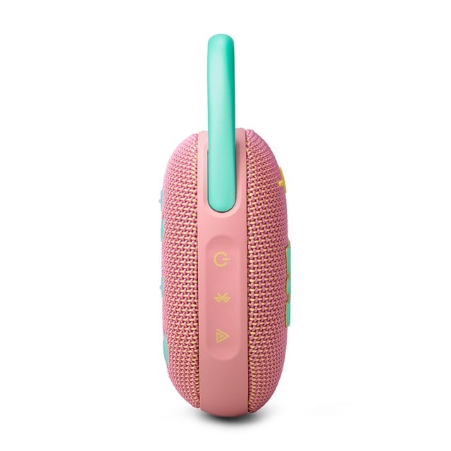 JBL Clip 5 Pink Bluetooth Speaker - 5