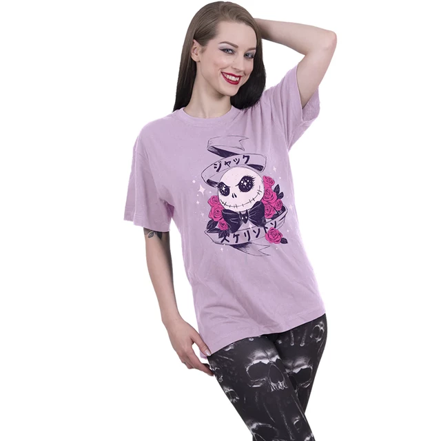 Kawaii Jack Nightmare Before Christmas Lilac Tee (Small) - 2