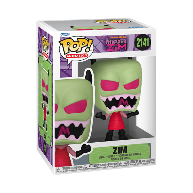Zim Laughing 2141 Invader Zim Funko Pop Vinyl - 2