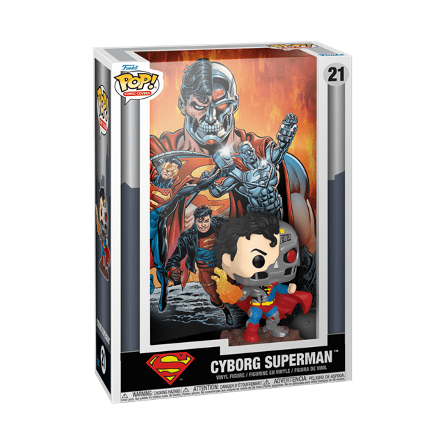 Cyborg Superman 21 DC Comics Funko Pop Vinyl Comic Cover - 2