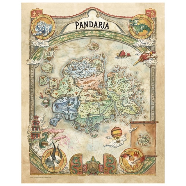 World Of Warcraft Limited Edition Lithograph Set - 6