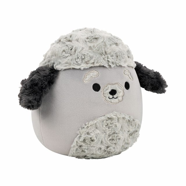 7.5'' Alfie Grey Aussiedoodle With Fuzzy Swirl Belly  Squishmallows Plush - 2