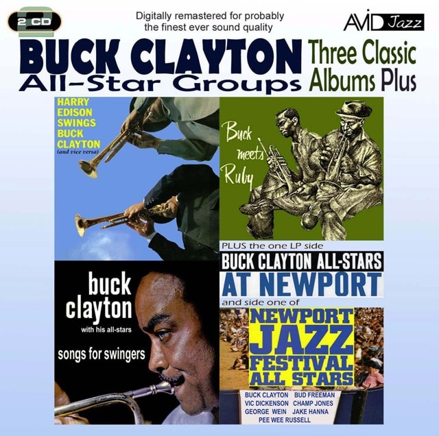 Three Classic Albums Plus: Songs for Swingers / Buck Meets Ruby / Harry Edison Swings Buck C - 1
