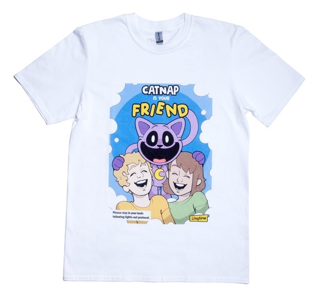 Catnap Is Your Friend Poppy Playtime Tee (Small) - 1