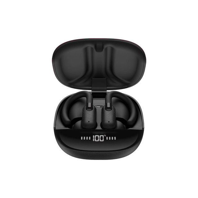 Mixx Audio StreamBuds Sports Charge 2 Black True Wireless Bluetooth Earphones - 1