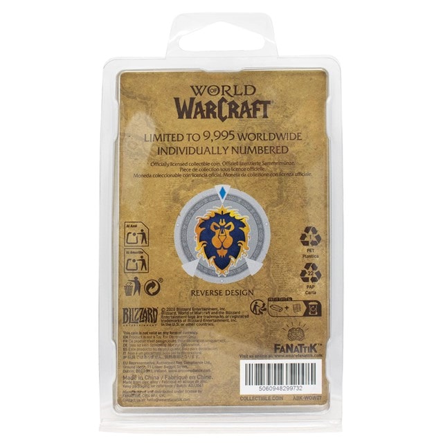 World Of Warcraft Limited Edition Factions Coin - 2