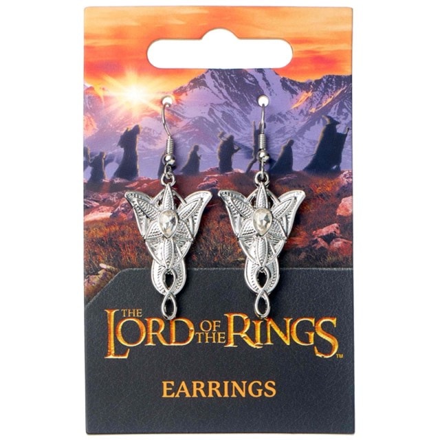 Evenstar Lord Of The Rings Drop Earrings - 2