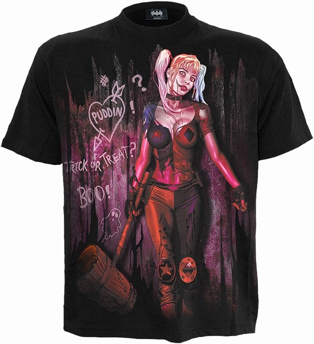 Trick Or Treat Harley Quinn Tee (Extra Large) - 1