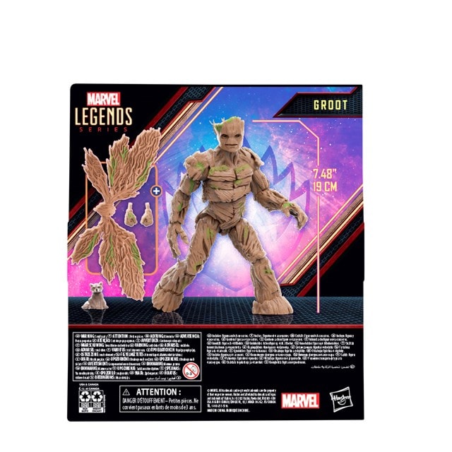 Groot Guardians of the Galaxy Vol. 3 Hasbro Marvel Legends Series Action Figure - 7