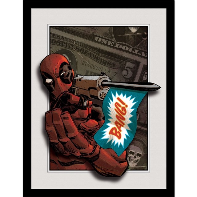 Deadpool Bang Framed Breakout Collector Print - 1