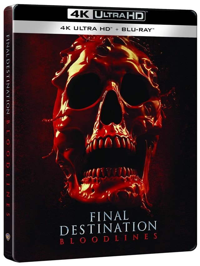 Final Destination: Bloodlines Limited Edition 4K Ultra HD Steelbook (Alt Skull) - 2