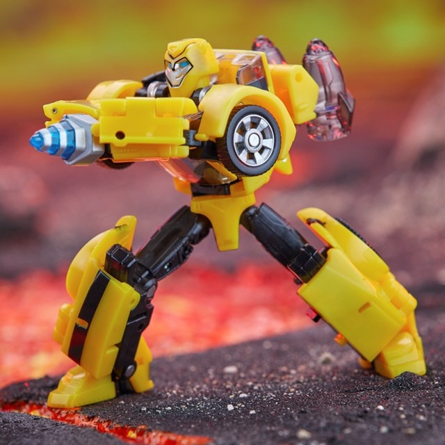 Transformers Legacy United Deluxe Class Animated Universe Bumblebee Converting Action Figure - 10