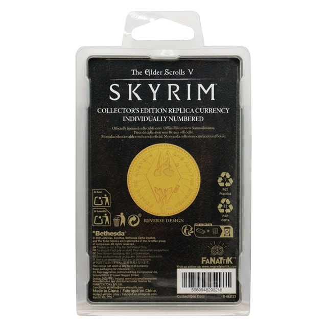 The Elder Scrolls V Skyrim Replica Septim Coin - 5