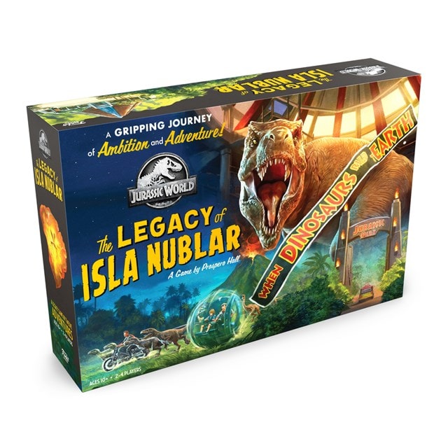 Jurassic World The Legacy Of Isla Nublar Funko Strategy Board Game - 3