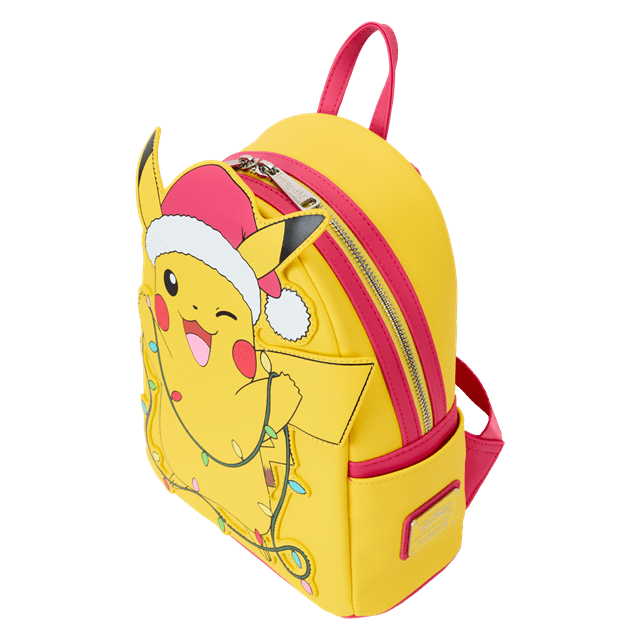 Holiday Pikachu Pokemon Loungefly Mini Backpack - 4