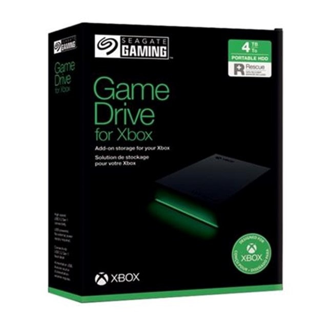 Seagate Gaming Hard Drive for Xbox - 4TB - 7