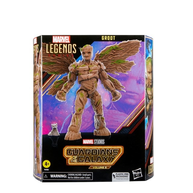 Groot Guardians of the Galaxy Vol. 3 Hasbro Marvel Legends Series Action Figure - 6