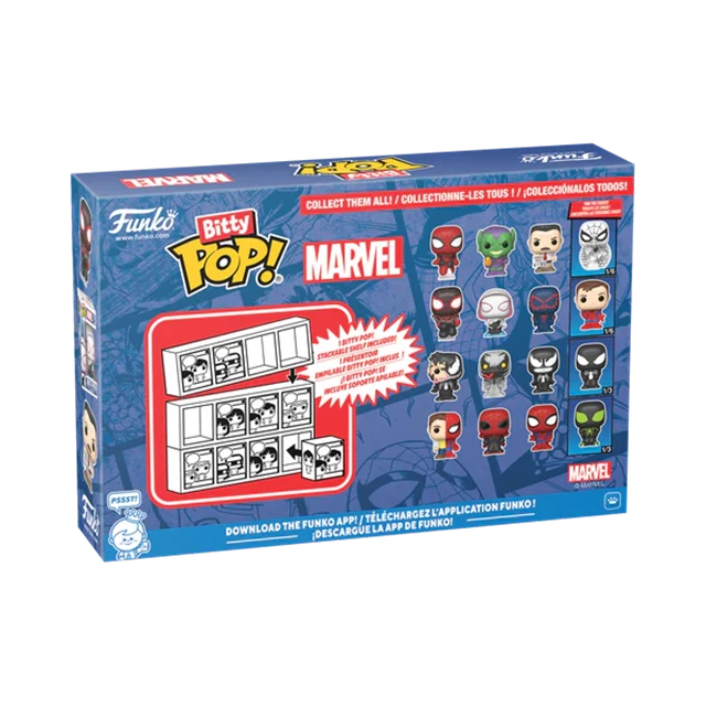 Venom Spider-Man Funko Pop Bitty 4 Pack - 2