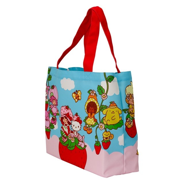 Sanrio X Strawberry Shortcake Loungefly Oversized Canvas Tote Bag - 2
