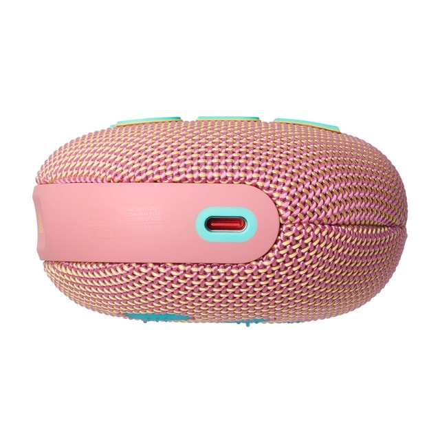 JBL Clip 5 Pink Bluetooth Speaker - 3