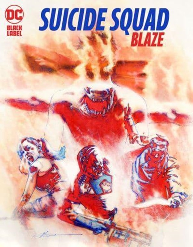 Blaze Suicide Squad DC Comics Graphic Novel - 1
