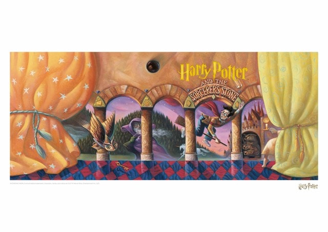 Harry Potter: Philosopher's Stone Book Cover Art Print - 1