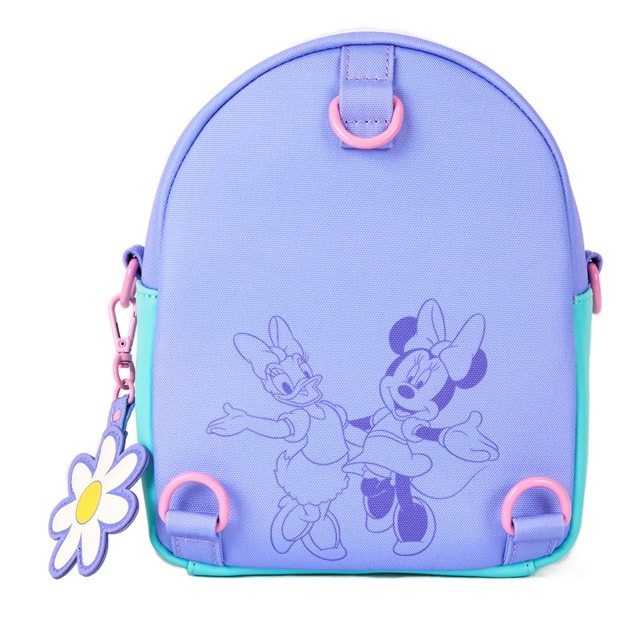 Daisy Duck & Minnie Mouse Convertible Loungefly Mini Backpack - 5