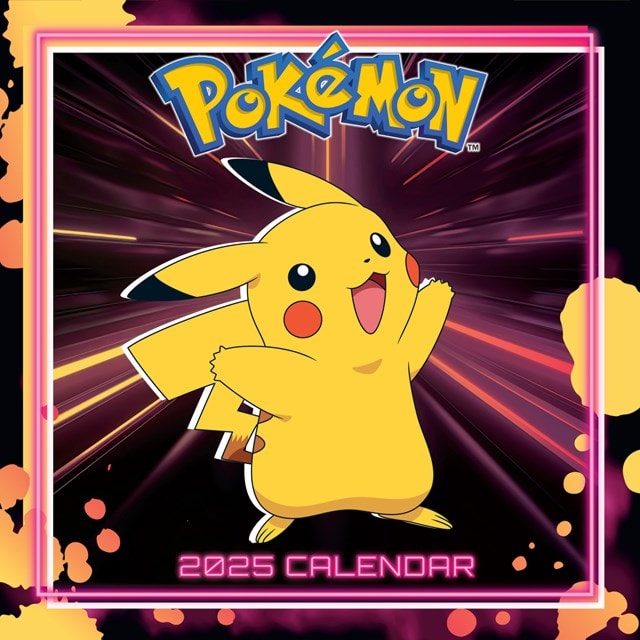 Pokemon 2025 Square Calendar - 1