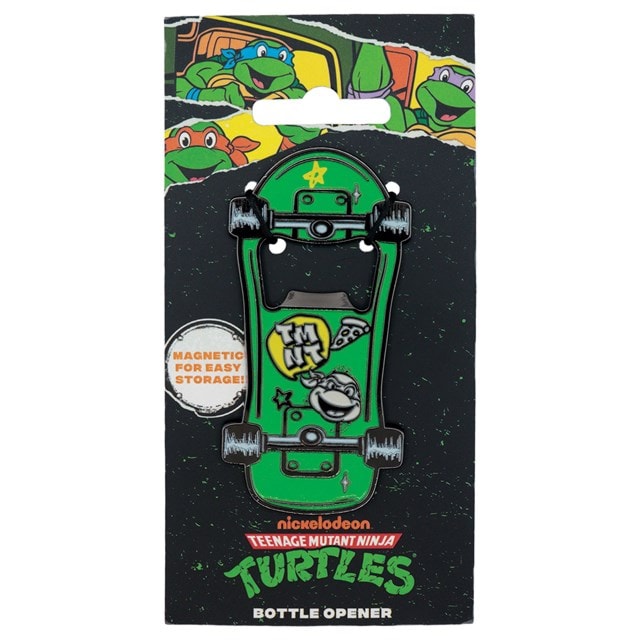 Teenage Mutant Ninja Turtles TMNT Skateboard Magnetic Bottle Opener - 2