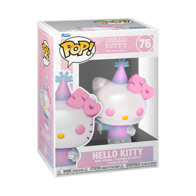 Hello Kitty With Balloons 76 Hello Kitty 50th Pop Vinyl - 2