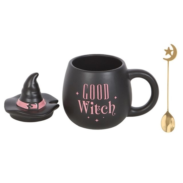 Good Witch Lidded Mug & Spoon - 3
