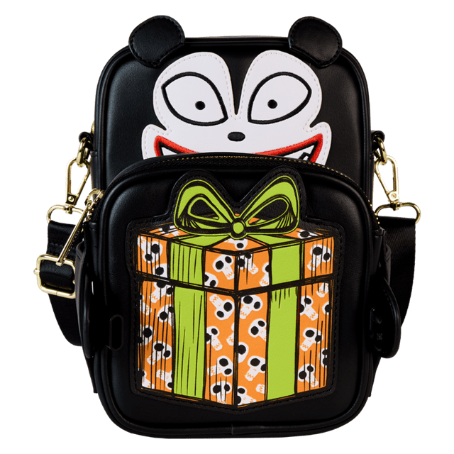 Scary Teddy Nightmare Before Christmas Loungefly Crossbuddies Bag with Coin Bag - 2