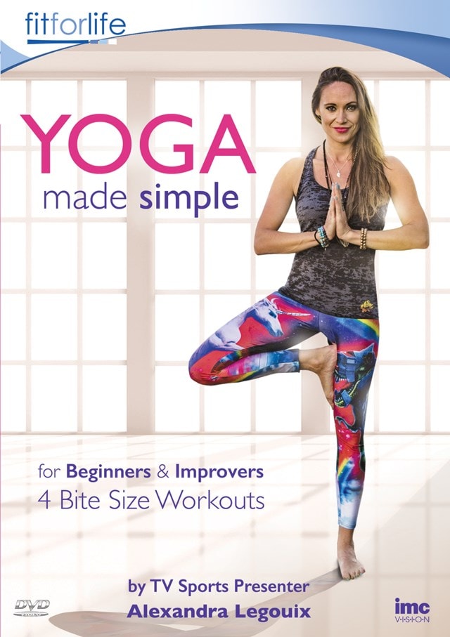 Yoga Made Simple For Beginners Improvers 4 Bite Size Workouts Dvd Free Shipping Over Hmv Store