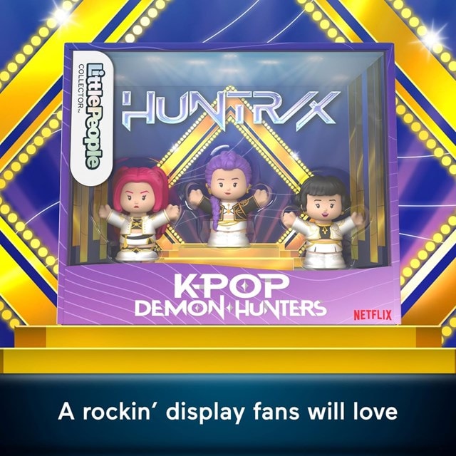 Huntrix K-Pop Demon Hunters Little People Collector Mattel Figures - 3