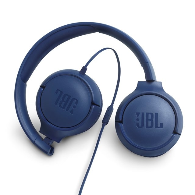 JBL Tune 500 Blue Headphones - 5